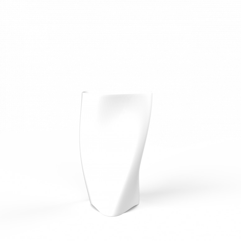 Кашпо BERKANO Twist 90 Snow White 2025 г.