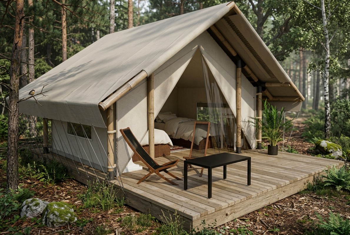 Сафари Тент КВКАЗ 1 каркас 3х4, палатка 3х4