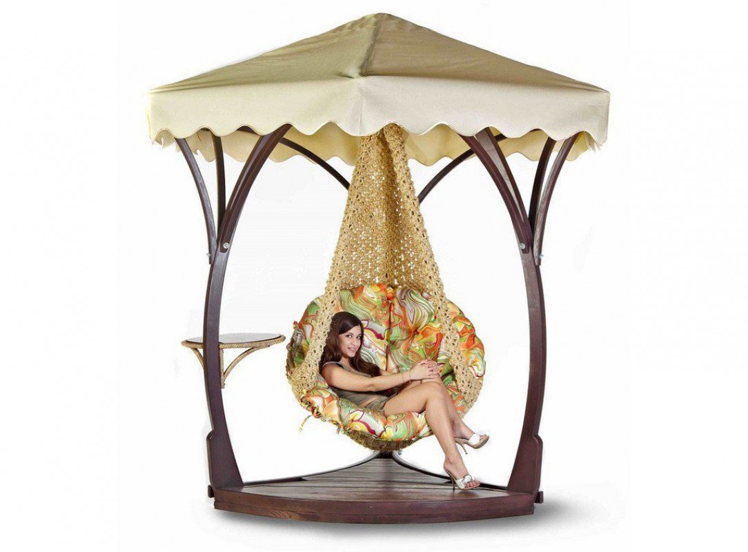 Кресло-гамак №11 (сизаль, без каркаса) 2025 г.