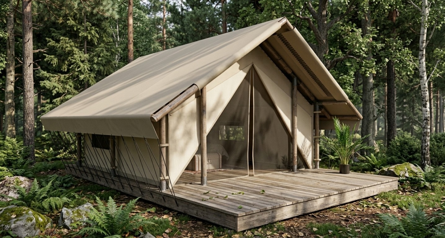 Сафари Тент КАВКАЗ 2 каркас 4х4, палатка 4х4