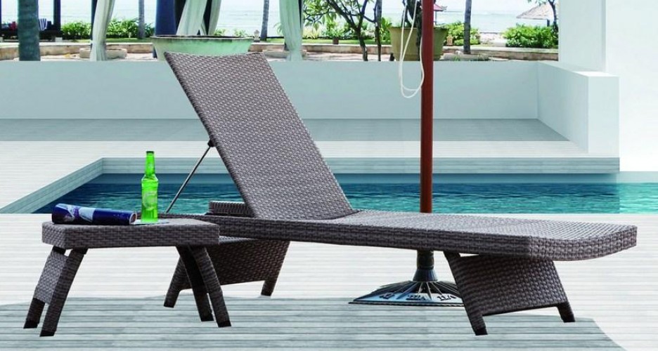 Шезлонг-лежак плетеный КУНАШИР 2025 г.