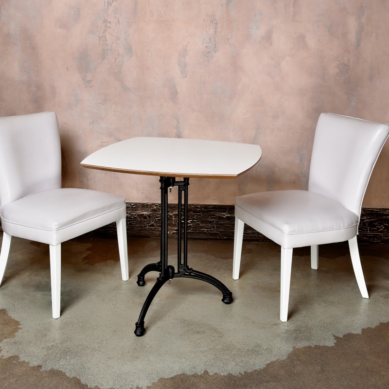 НОЖКА СТОЛА ЧУГУННАЯ, ЧЕРНОЕ, ЛИТЬЕ, ДЛЯ КАФЕ, СЕРИЯ ИМПЕРО, АРТИКУЛ 3069 ПРЕМИУМ