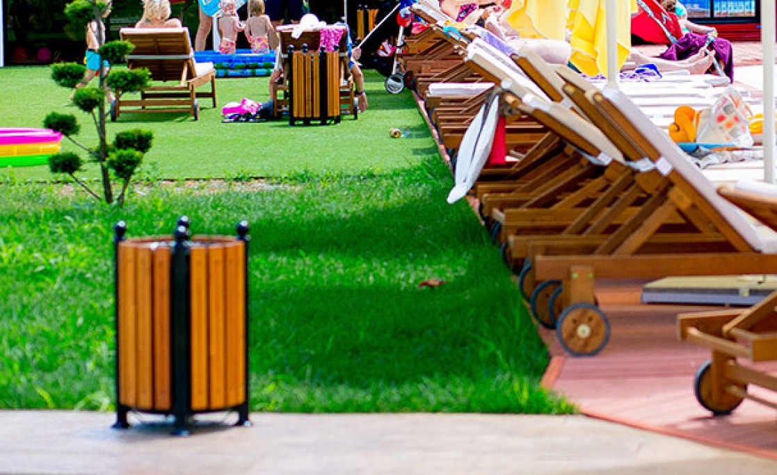 Урна &quot;БАЗИС&quot; для набережной и культурного пляжа 2025 г.