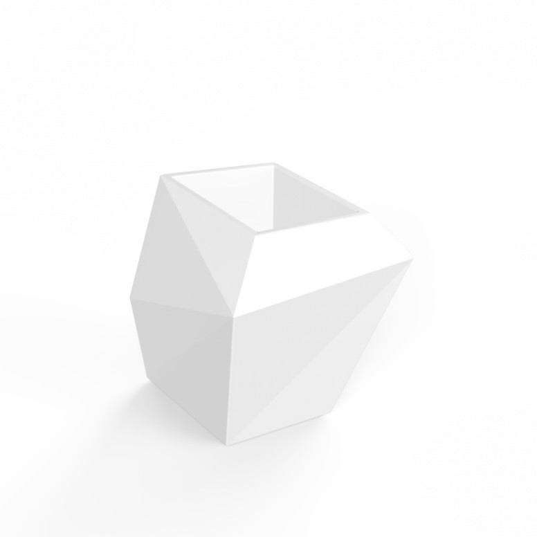 Кашпо BERKANO Quaro M Snow White 2025 г.