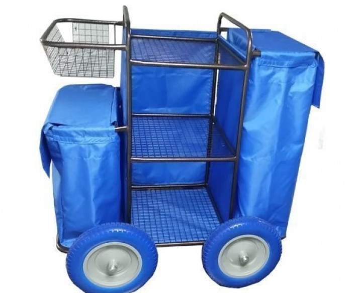 Тележка для горничных на колесах для тачек, ТГ3 тачка 2024 г.