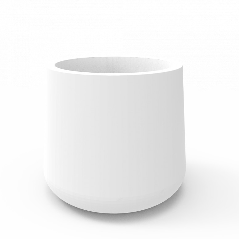 Кашпо BERKANO Grace planter 110 Snow White 2025 г.