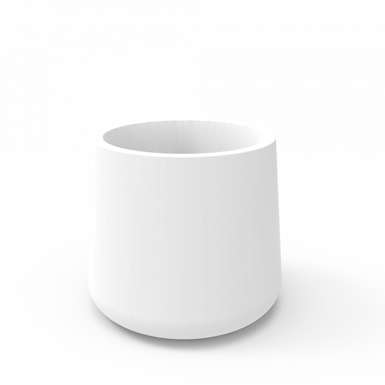 Кашпо BERKANO Grace planter 90 Snow White 2025 г.