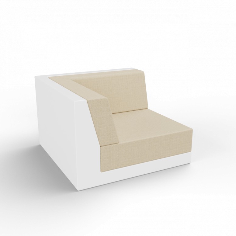 Угловой модуль BERKANO Quarter modular с подушками Snow White 2025 г.