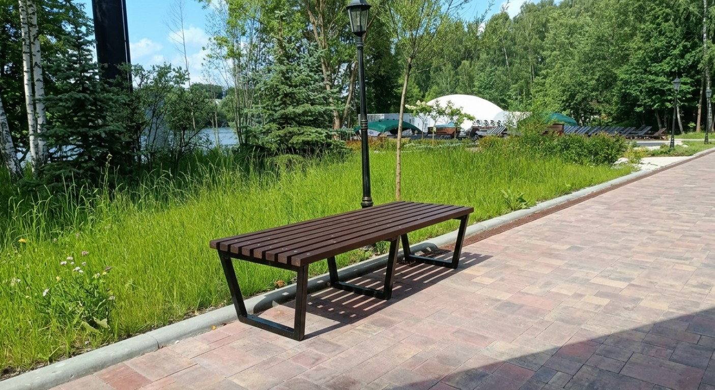 Лавочка деревянная парковая Сиена 2026 г.