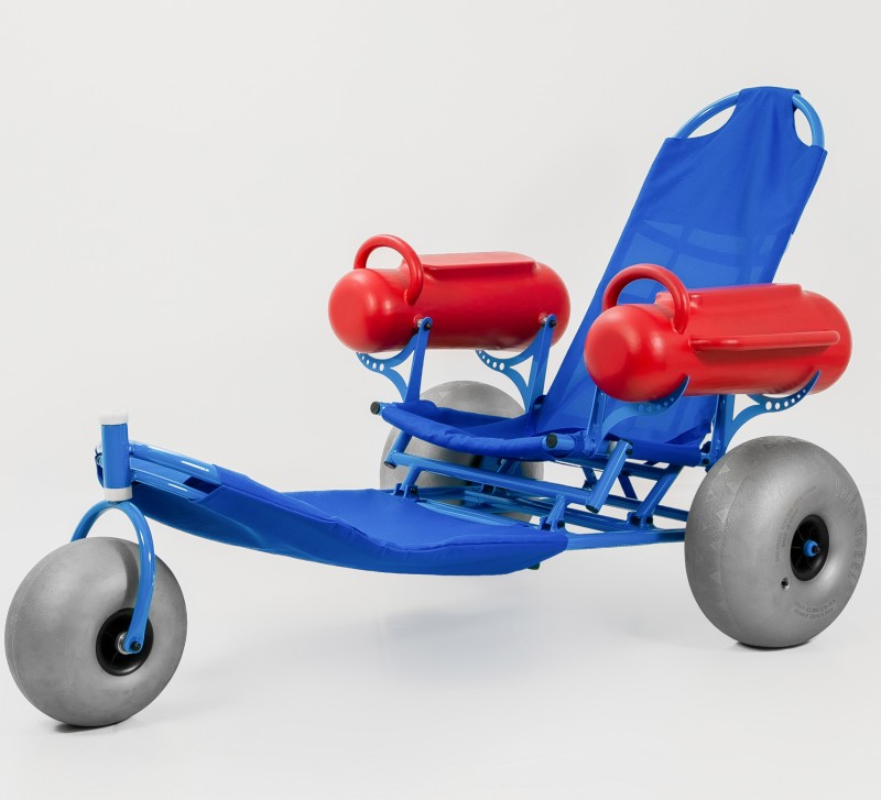 Кресло-коляска инвалидная пляжная для плавания АФАЛИНА