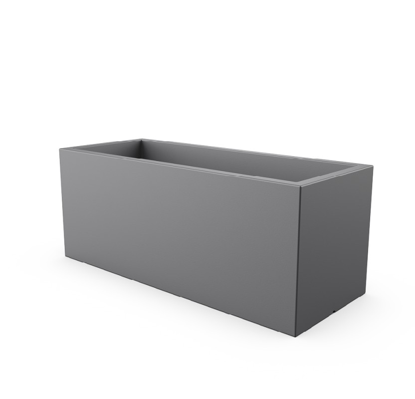 Кашпо BERKANO Cubric 25*60 Snow White 2025 г.