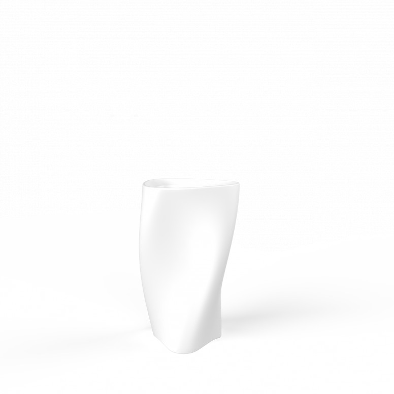 Кашпо BERKANO Twist 68 Snow White 2025 г.