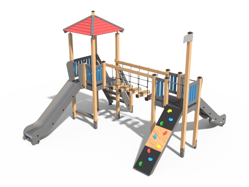 ДЕТСКИЙ ИГРОВОЙ КОМПЛЕКС КИНДИК 06