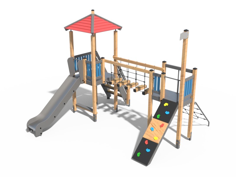 ДЕТСКИЙ ИГРОВОЙ КОМПЛЕКС КИНДИК 08