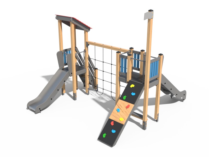 ДЕТСКИЙ ИГРОВОЙ КОМПЛЕКС КИНДИК 09