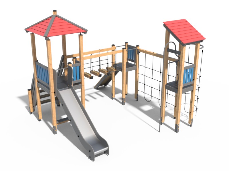 ДЕТСКИЙ ИГРОВОЙ КОМПЛЕКС КИНДИК 10