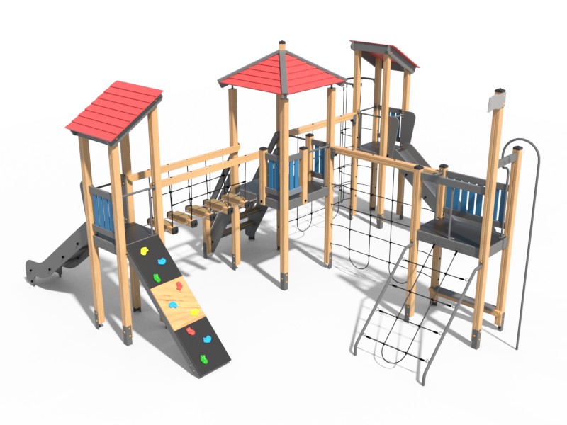 ДЕТСКИЙ ИГРОВОЙ КОМПЛЕКС КИНДИК 11