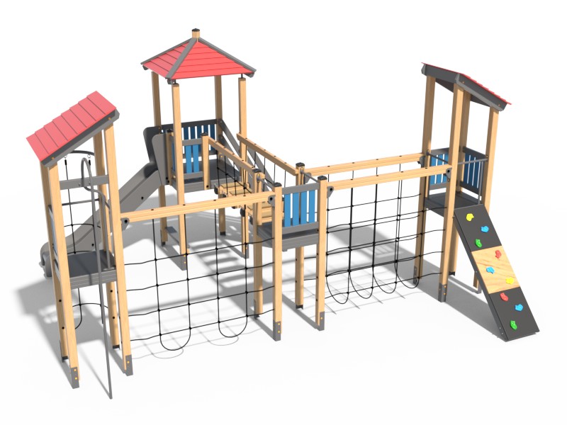 ДЕТСКИЙ ИГРОВОЙ КОМПЛЕКС КИНДИК 12