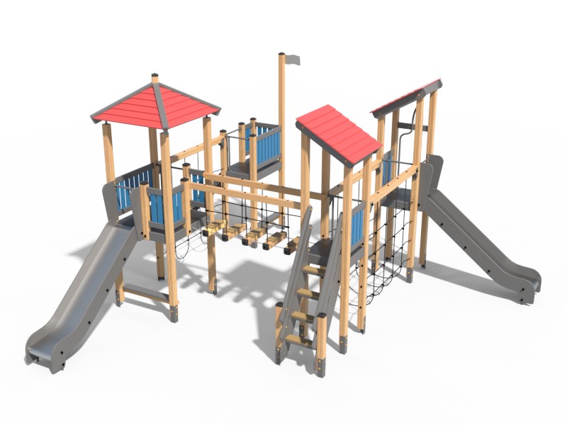 ДЕТСКИЙ ИГРОВОЙ КОМПЛЕКС КИНДИК 13