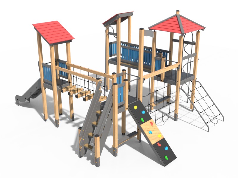 ДЕТСКИЙ ИГРОВОЙ КОМПЛЕКС КИНДИК 15