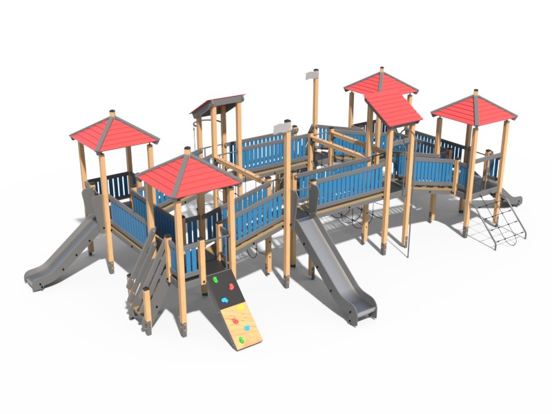 ДЕТСКИЙ ИГРОВОЙ КОМПЛЕКС КИНДИК 17