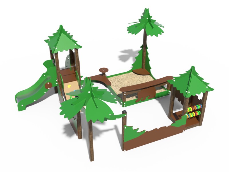 ДЕТСКИЙ ИГРОВОЙ КОМПЛЕКС ГОРОДОК 1