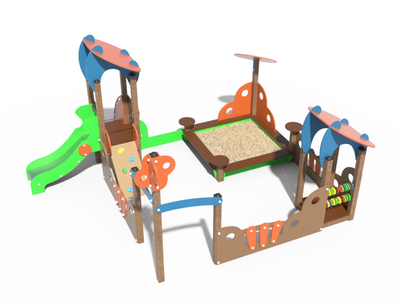 ДЕТСКИЙ ИГРОВОЙ КОМПЛЕКС ГОРОДОК 3