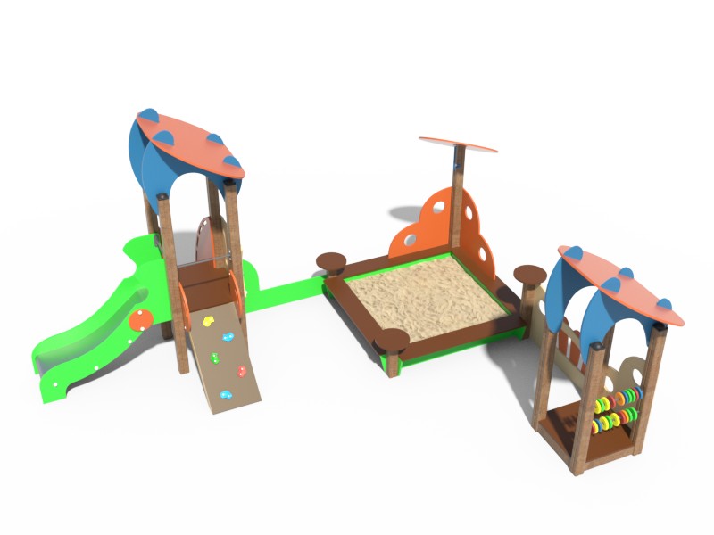 ДЕТСКИЙ ИГРОВОЙ КОМПЛЕКС ГОРОДОК 4