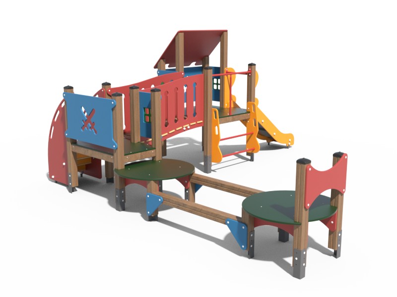 ДЕТСКИЙ ИГРОВОЙ КОМПЛЕКС ЛИТТЛ 7