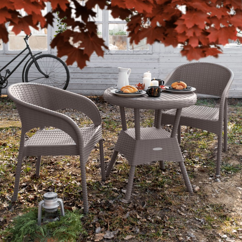 Набор кресла и стол РАТТАН