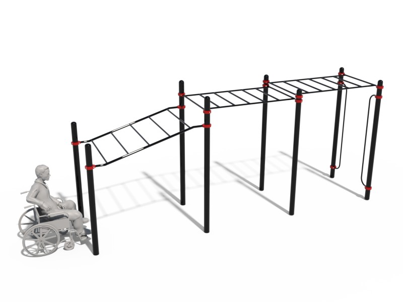 РУКОХОД В ПОДЪЕМ, РУКОХОД КЛАССИЧЕСКИЙ 2-Х УРОВНЕВЫЙ И ВЕРТИКАЛЬНЫЕ ПОРУЧНИ ДЛЯ КОЛЯСОЧНИКОВ