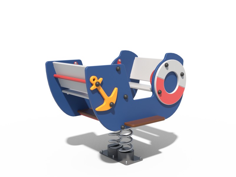 КАЧАЛКА ДЕТСКОЙ ИГРОВОЙ ПЛОЩАДКИ КОРАБЛИК