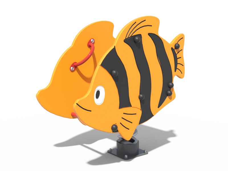 КАЧАЛКА ДЕТСКОЙ ИГРОВОЙ ПЛОЩАДКИ РЫБКА