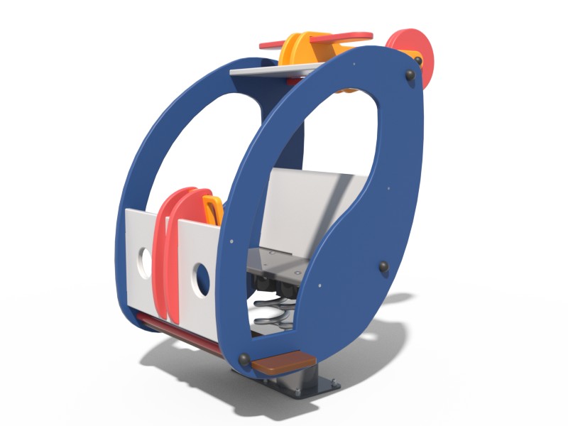 КАЧАЛКА ДЕТСКОЙ ИГРОВОЙ ПЛОЩАДКИ ВЕРТОЛЁТ