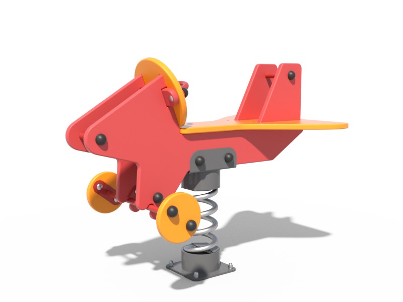 КАЧАЛКА ДЕТСКОЙ ИГРОВОЙ ПЛОЩАДКИ САМОЛЕТ