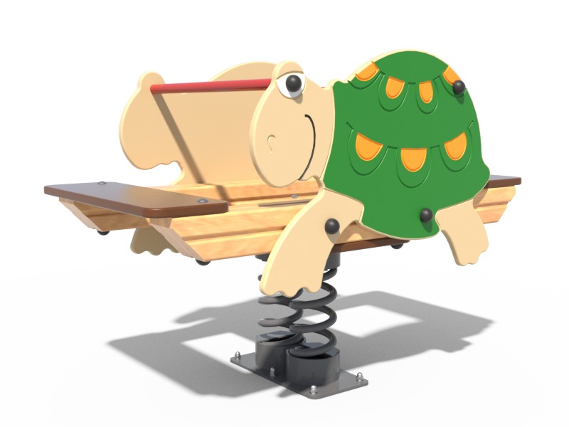 КАЧАЛКА ДЕТСКОЙ ИГРОВОЙ ПЛОЩАДКИ ЧЕРЕПАХА