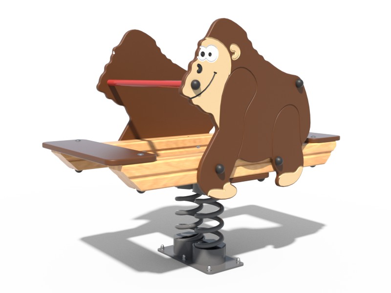 КАЧАЛКА ДЕТСКОЙ ИГРОВОЙ ПЛОЩАДКИ ГОРИЛЛА