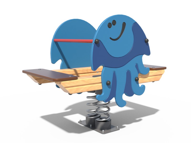 КАЧАЛКА ДЕТСКОЙ ИГРОВОЙ ПЛОЩАДКИ МЕДУЗА