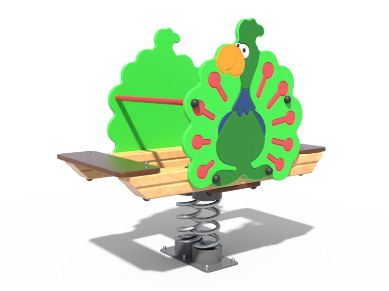 КАЧАЛКА ДЕТСКОЙ ИГРОВОЙ ПЛОЩАДКИ ПАВЛИН