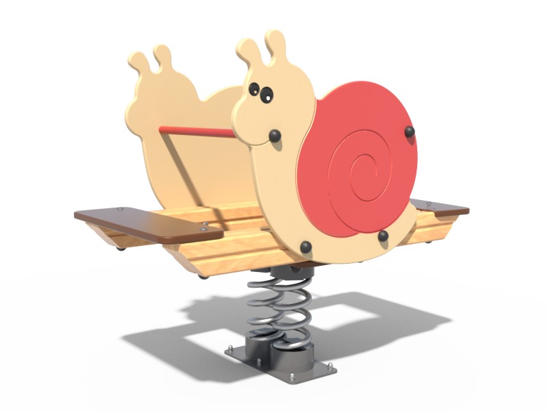 КАЧАЛКА ДЕТСКОЙ ИГРОВОЙ ПЛОЩАДКИ УЛИТКА