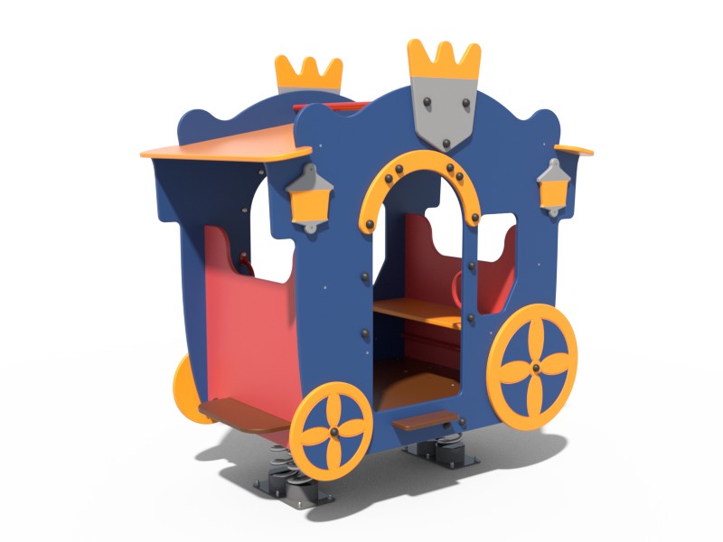 КАЧАЛКА ДЕТСКОЙ ИГРОВОЙ ПЛОЩАДКИ КАРЕТА