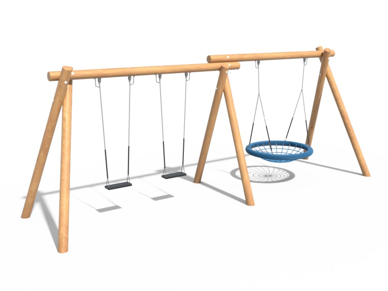 КАЧЕЛИ ДЕТСКОЙ ИГРОВОЙ ПЛОЩАДКИ 002