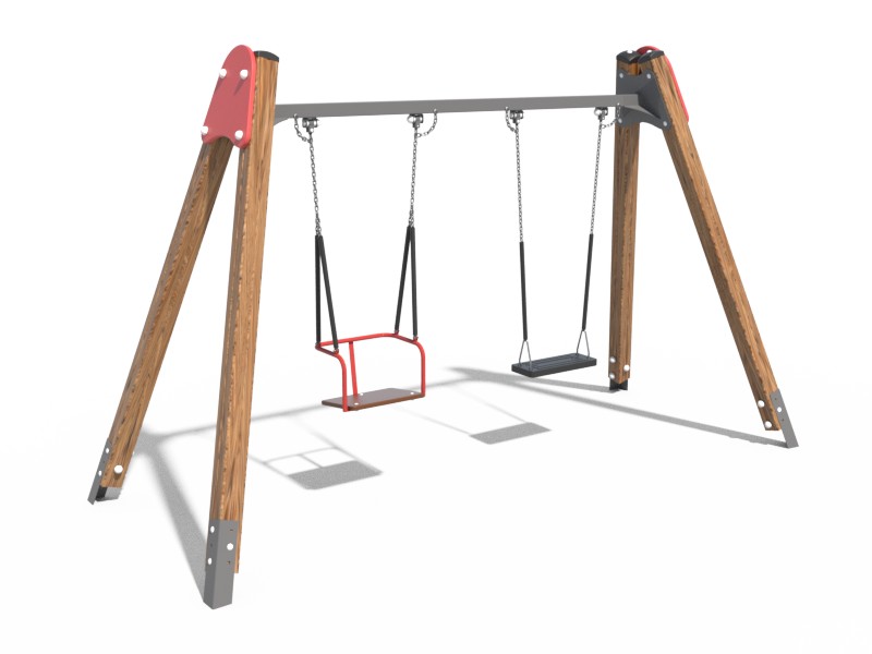 КАЧЕЛИ ДЕТСКОЙ ИГРОВОЙ ПЛОЩАДКИ 006