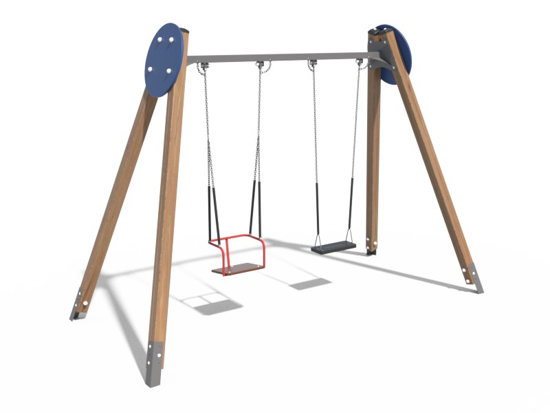 КАЧЕЛИ ДЕТСКОЙ ИГРОВОЙ ПЛОЩАДКИ 016