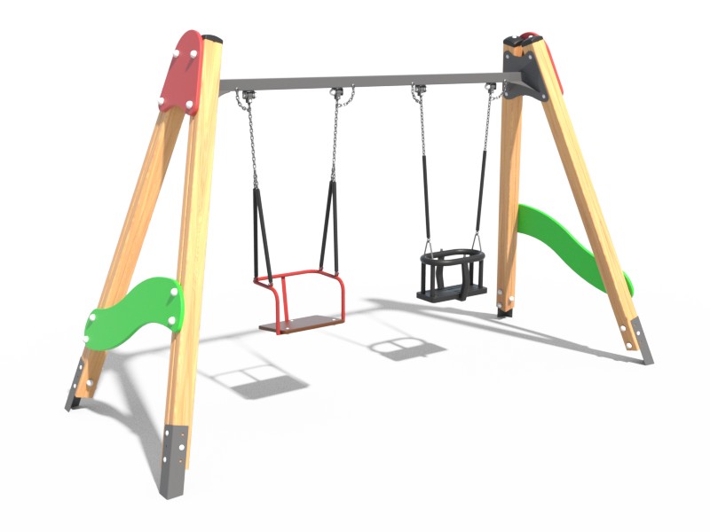 КАЧЕЛИ ДЕТСКОЙ ИГРОВОЙ ПЛОЩАДКИ 022