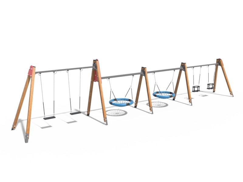 КАЧЕЛИ ДЕТСКОЙ ИГРОВОЙ ПЛОЩАДКИ 024