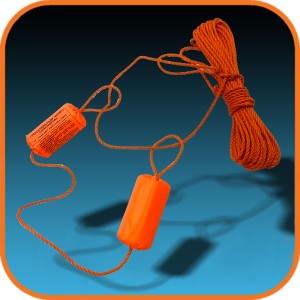 Спасательный конец Александрова (поплавки в чехле), линь 30м 2025 г.