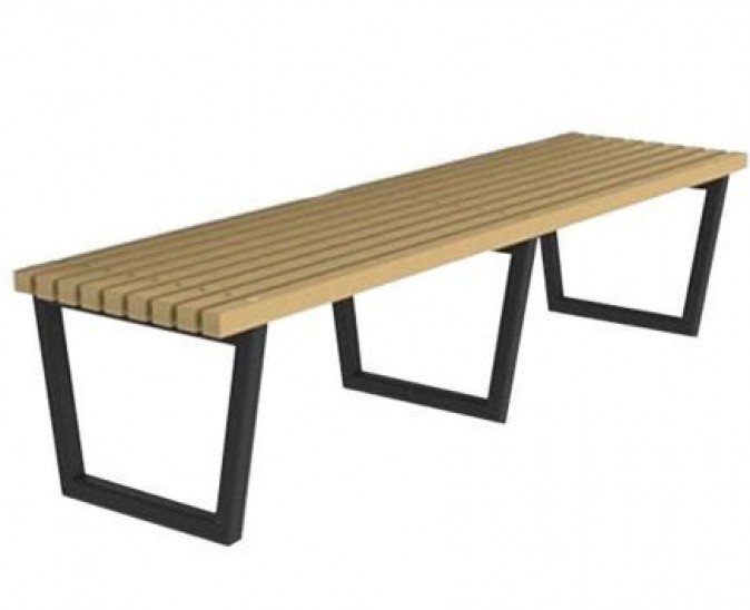 Лавочка деревянная парковая Сиена 2023 г.