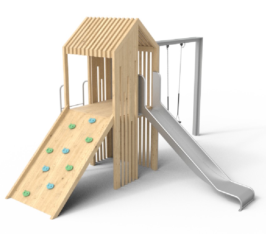 ДЕТСКИЙ ИГРОВОЙ КОМПЛЕКС ЛОФТ 351