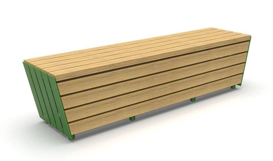 Модульная скамейка Экополис-2